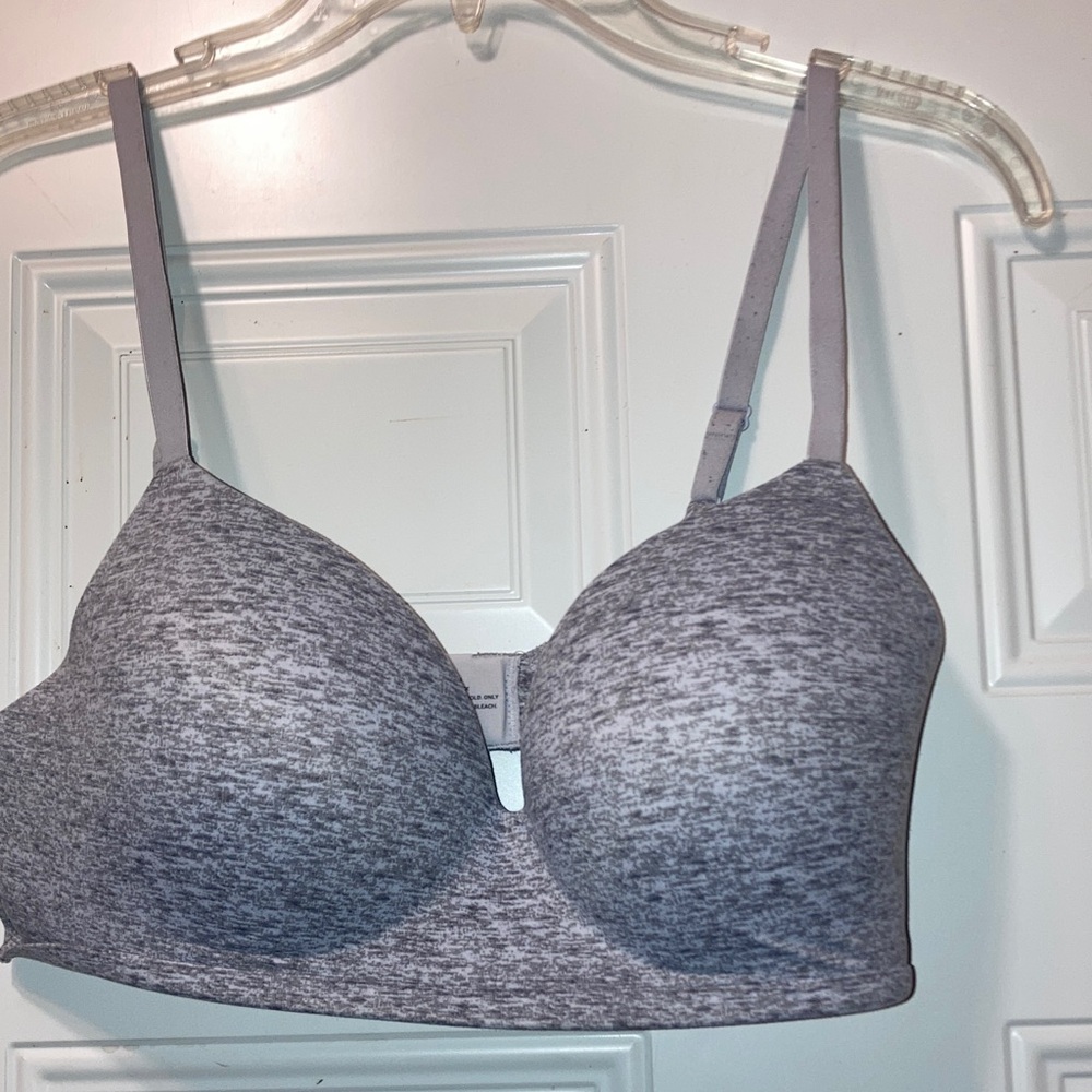 Soma Everyday Padded Wireless Bra in Heather Gray 36C